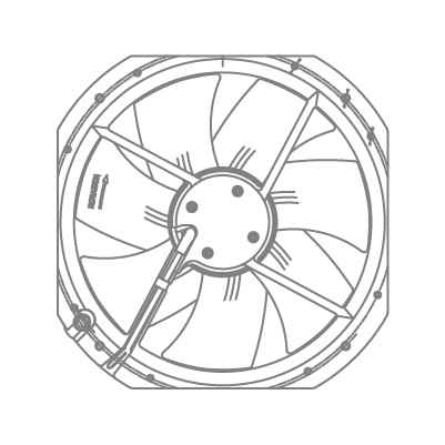 External Rotor Axial Fan