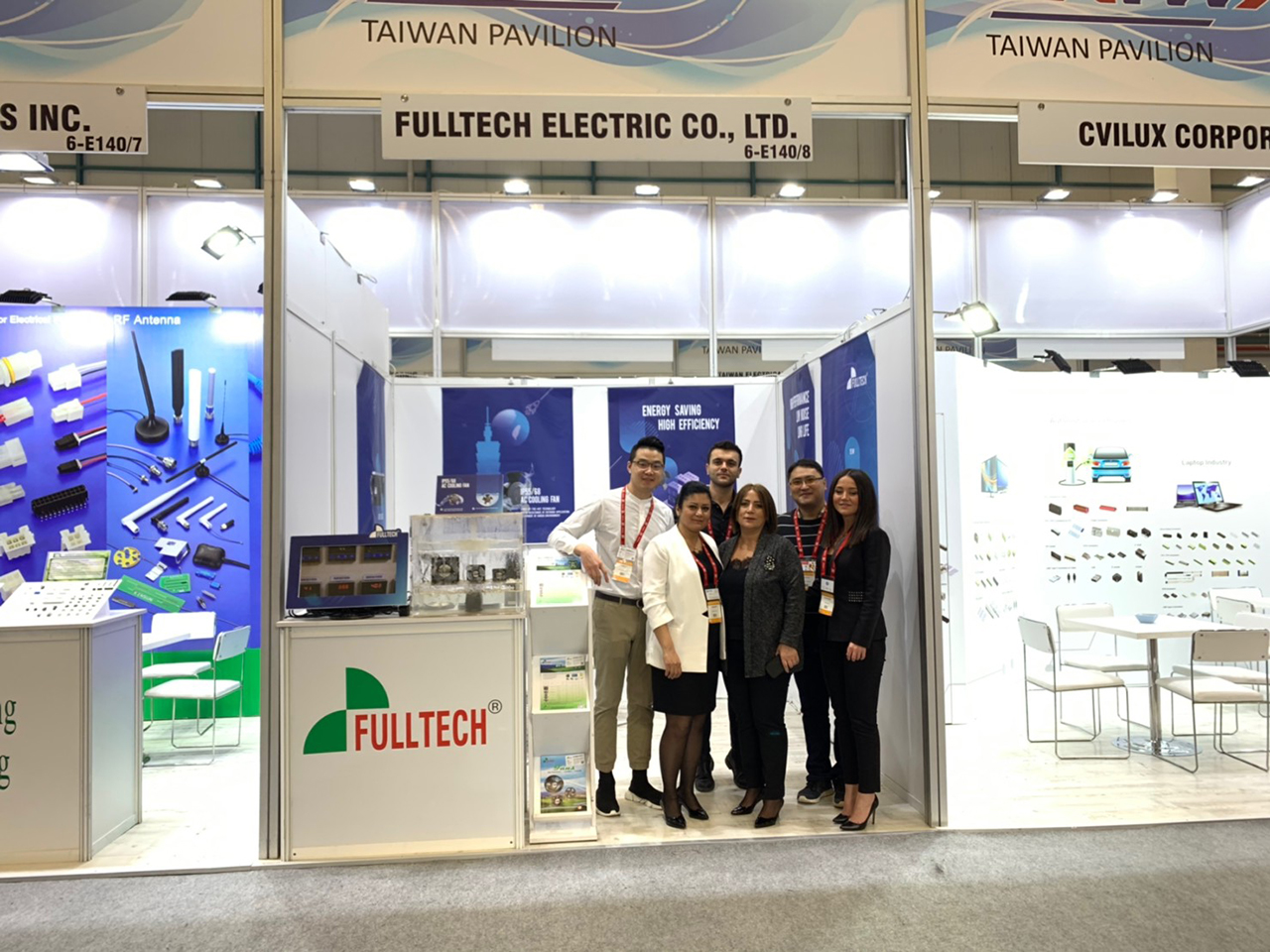 2019 WIN EURASIA - первая выставка Fulltech Electric Co., Ltd., которую посетила Турция